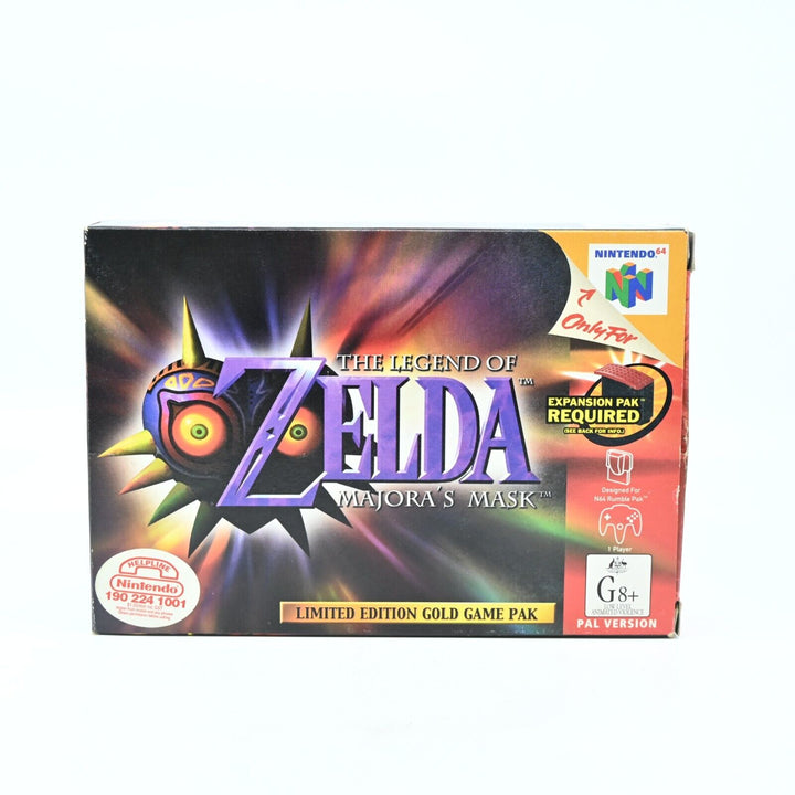 The Legend of Zelda: Majora's Mask - N64 / Nintendo 64 Boxed Game - PAL