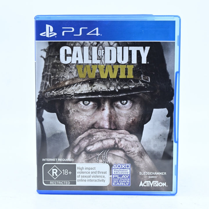 Call of Duty: WWII - Sony Playstation 4 / PS4 Game - FREE POST!