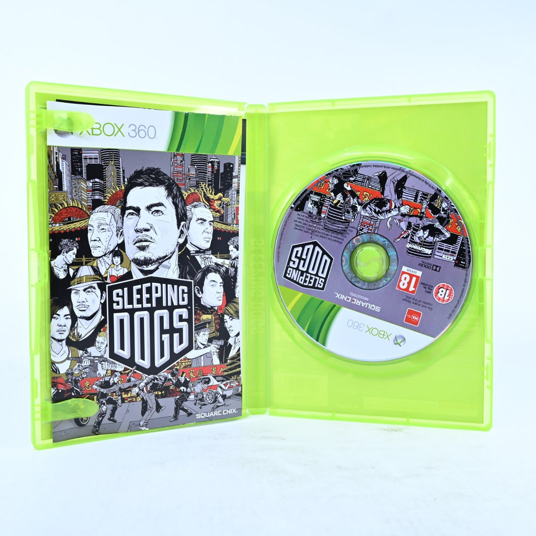 Sleeping Dogs - Xbox 360 Game + Manual - PAL - MINT DISC!