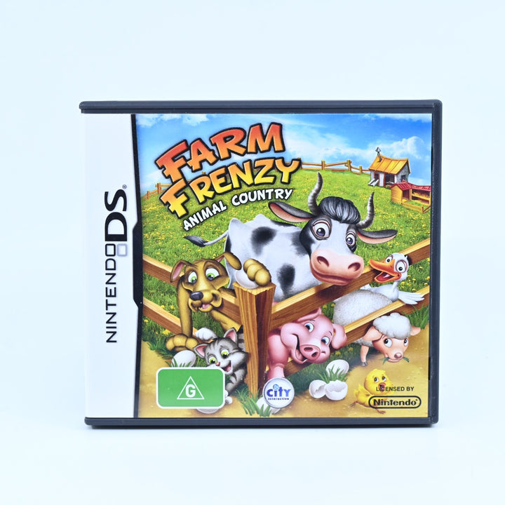 Farm Frenzy: Animal Country - Nintendo DS Game - PAL + Manual - FREE POST!