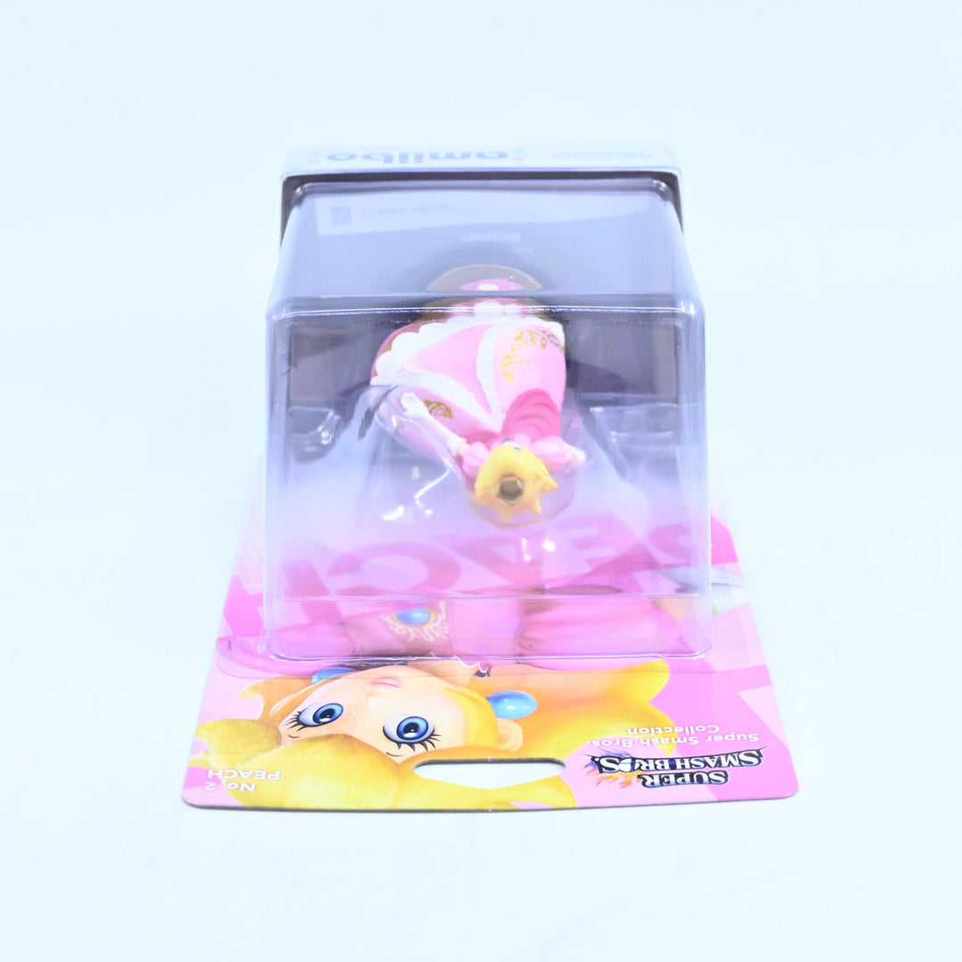 SEALED! Peach Amiibo No. 2 - Super Smash Bros. Collection - Toy