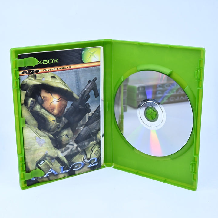 Halo 2  - Original Xbox Game + Manual - PAL - MINT DISC!