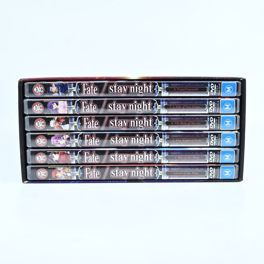 Fate / Stay Night - AUS PAL - Anime DVD - NEAR MINT DISCS!