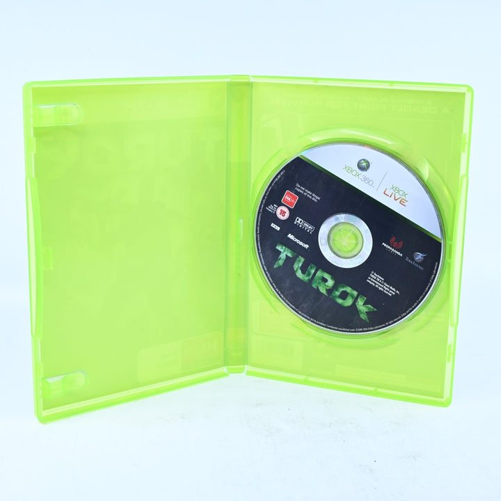 Turok - Xbox 360 Game - No Manual - PAL - MINT DISC!