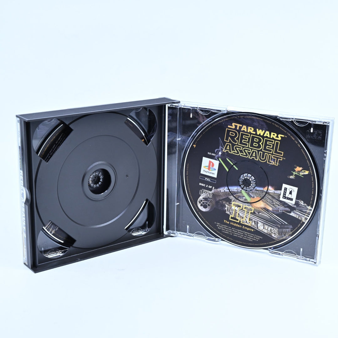 Star Wars: Rebel Assault II Hidden Empire - PS1 Game - No Manual - PAL