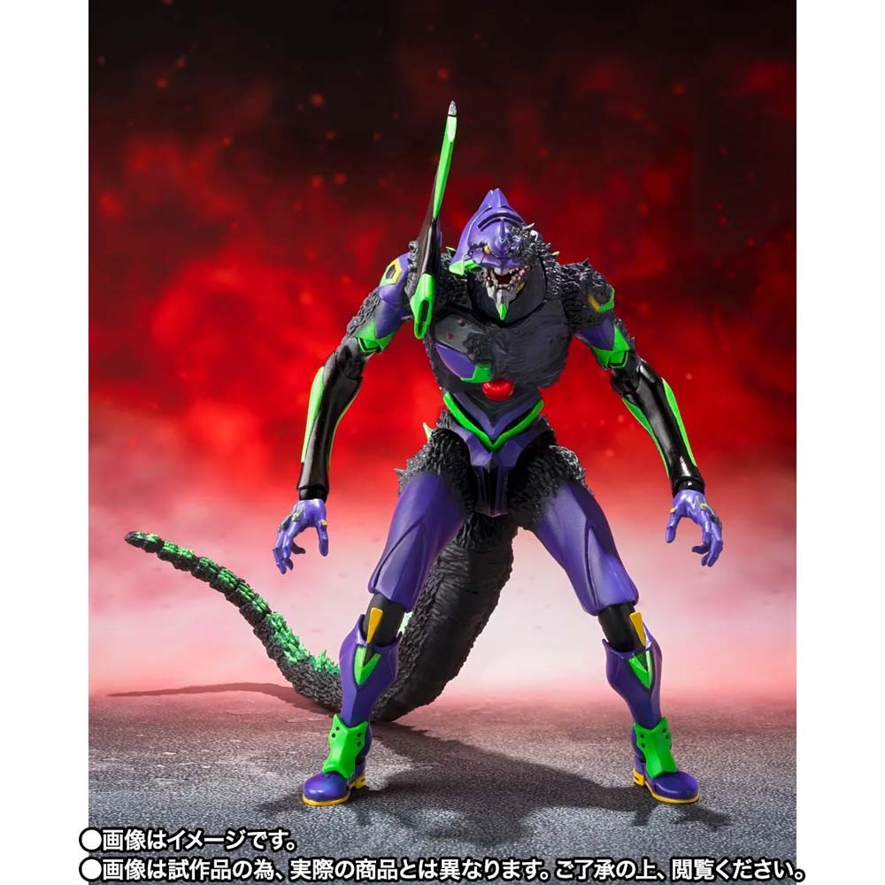 Pre-Order - S.H.MonsterArts Evangelion Test Type-01 G Awakening Form - Model Kit