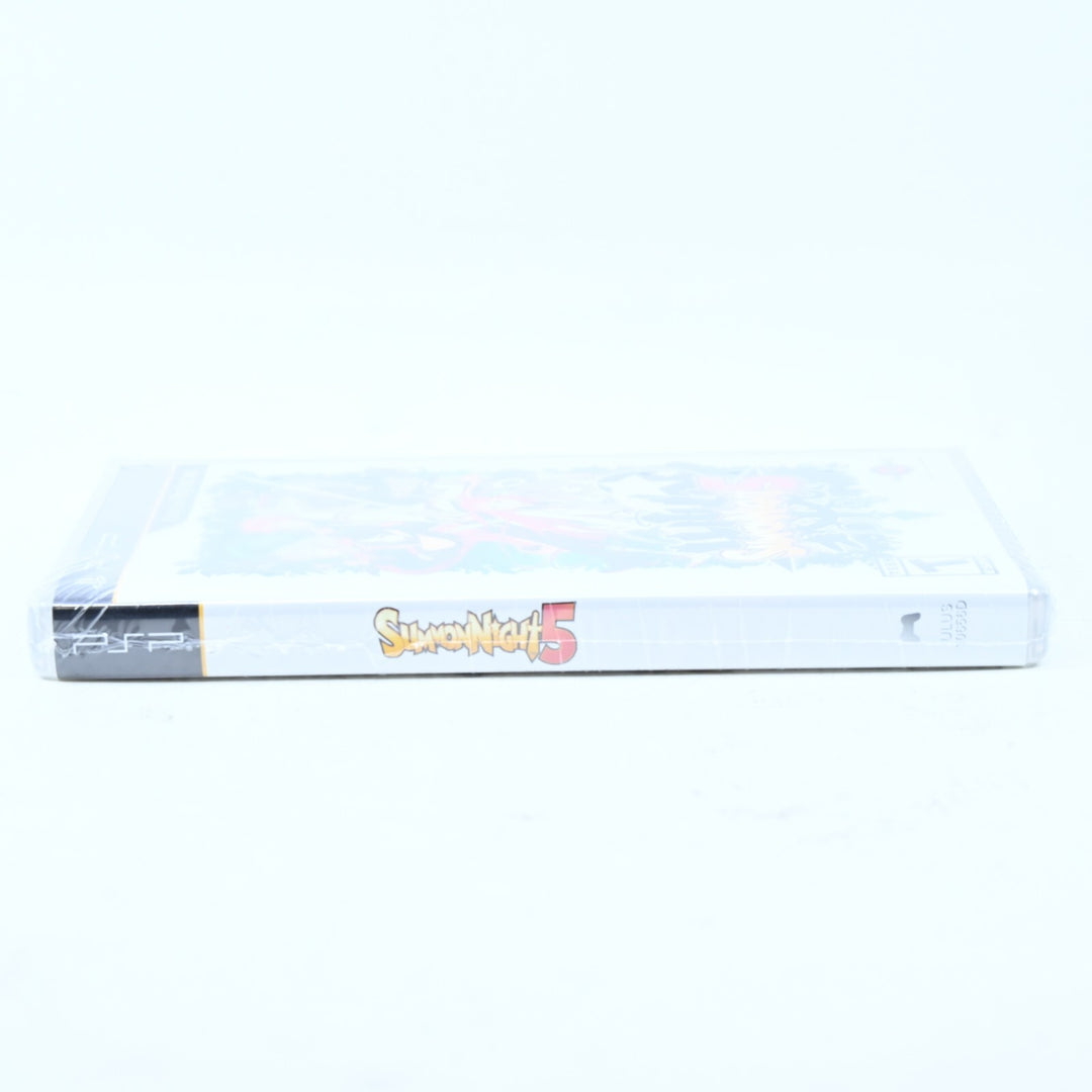 SEALED! Summon Night 5 Limited Edition - Sony PSP Game + CD - FREE POST!