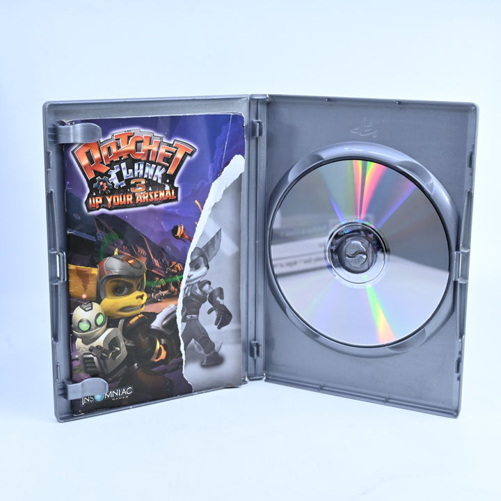 Ratchet &amp; Clank 3: Up Your Arsenal - PS2 Game + Manual - PAL