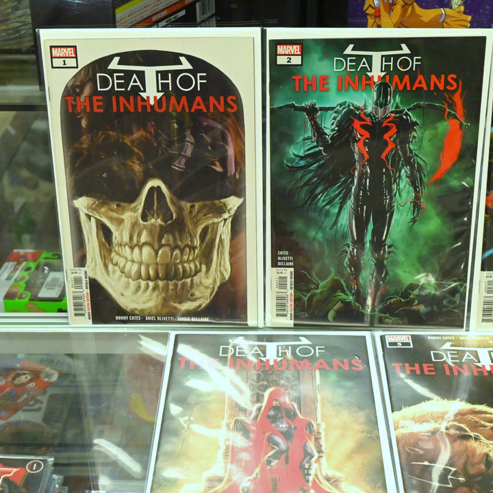 Death of the Inhumans - Complete Set 1-5 - Cates / Olivetti - Marvel Comics