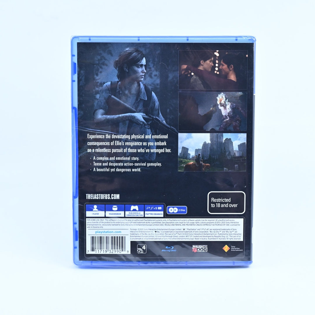 SEALED! The Last of Us Part II - Sony Playstation 4 / PS4 Game - MINT DISC!