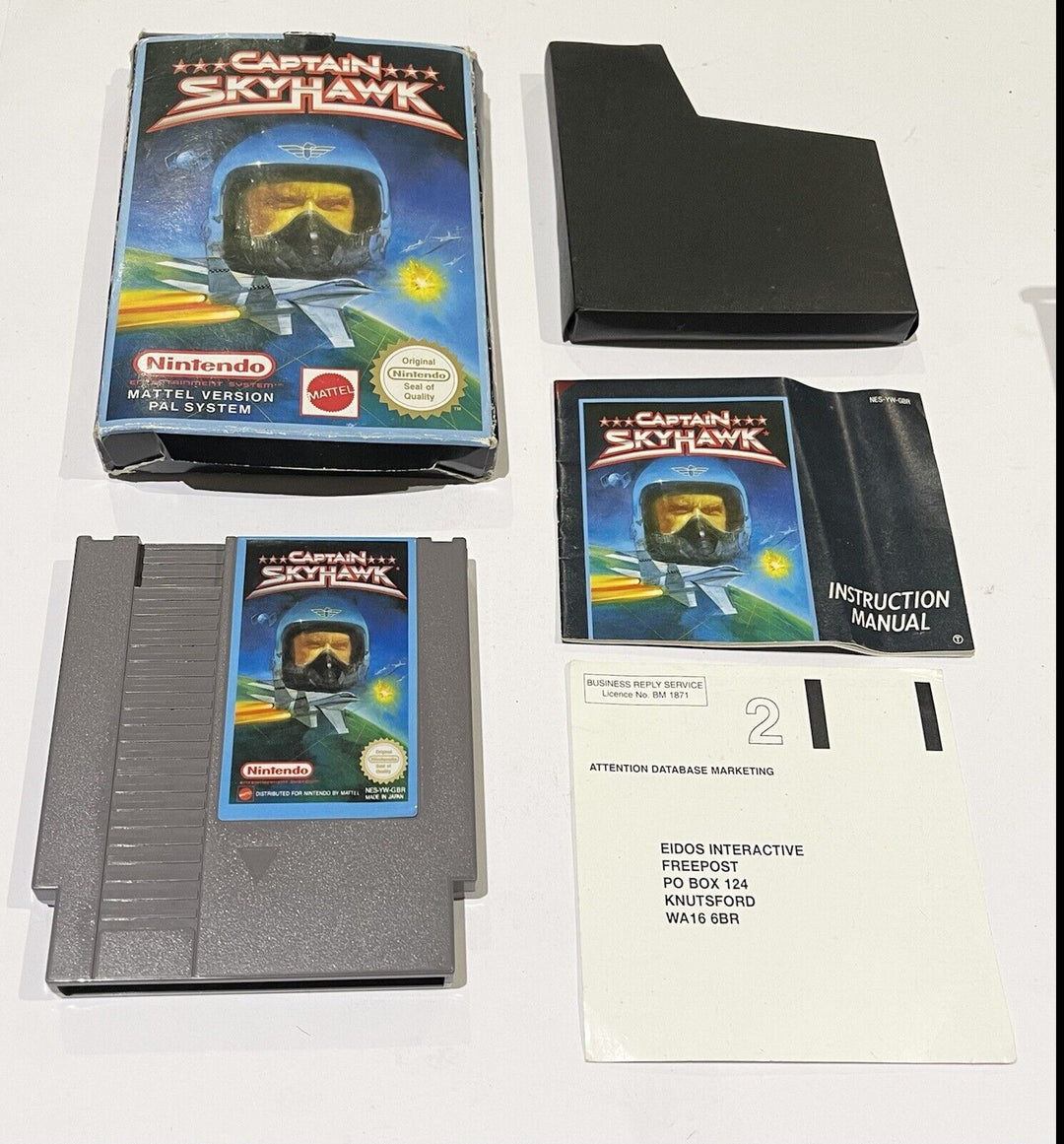 Captain Skyhawk  - Nintendo Entertainment System / NES Boxed Game - FREE POST