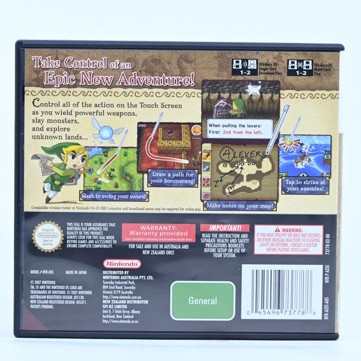 The Legend of Zelda: Phantom Hourglass - Nintendo DS Game - PAL + Manual