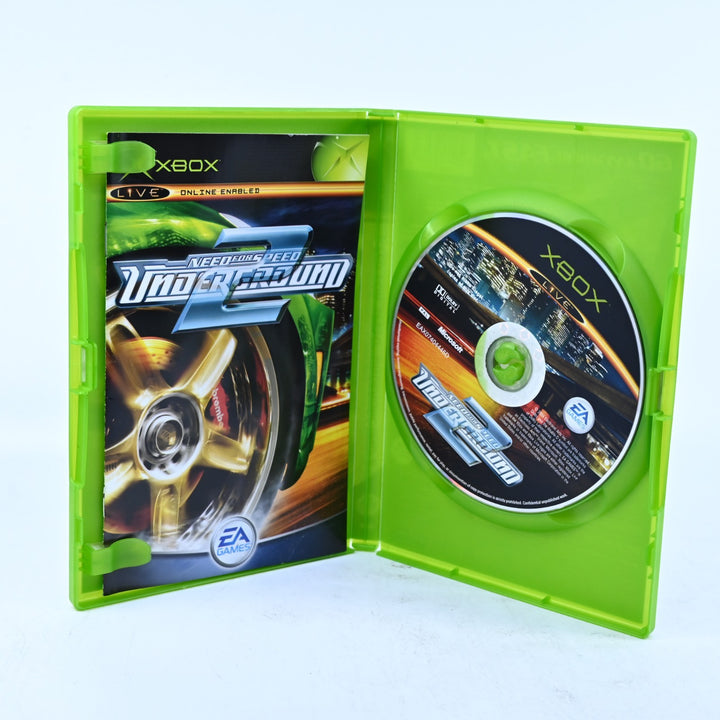 Need for Speed Underground 2 - Original Xbox Game + Manual - PAL - MINT DISC!