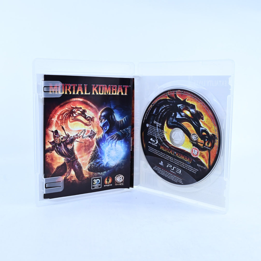 Mortal Kombat - Sony Playstation 3 / PS3 Game + Manual - MINT DISC!