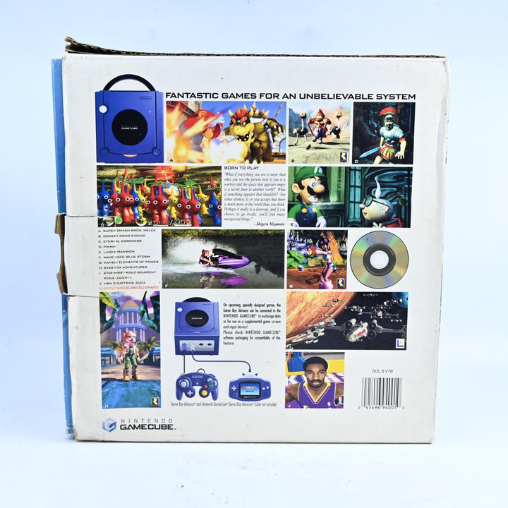 Indigo - Nintendo Gamecube Boxed Console - DOL-101(EUR) - PAL - FREE POST!