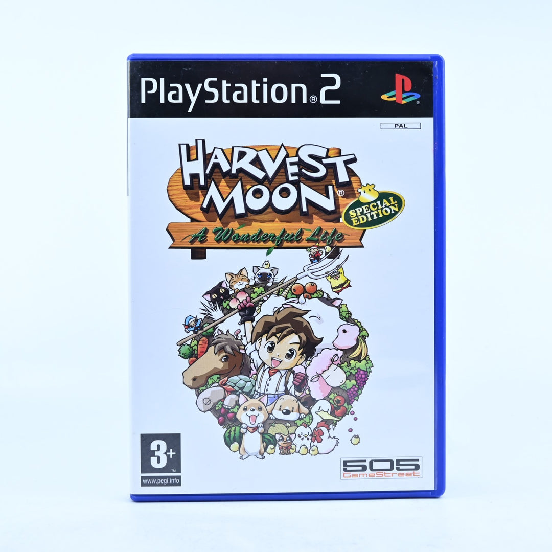 Harvest Moon: A Wonderful Life - Special Edition - PS2 Game + Manual - PAL