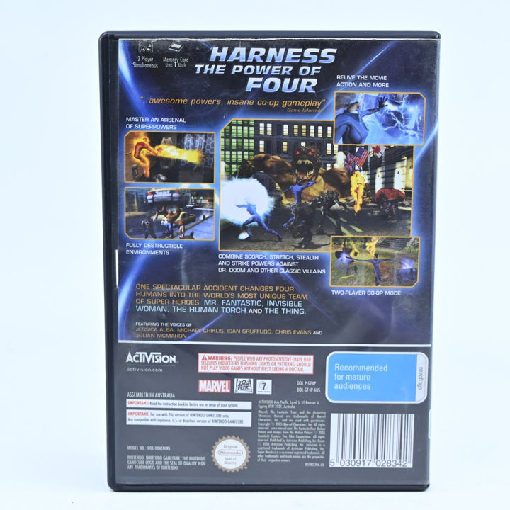 Fantastic Four - Nintendo Gamecube Game + Manual - PAL - FREE POST!