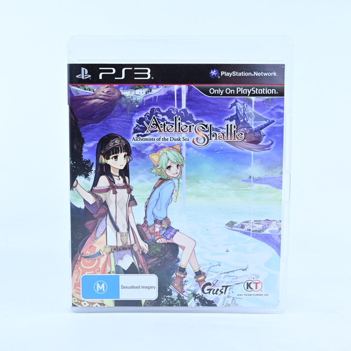 Atelier Shallie: Alchemists of the Dusk Sea - Playstation 3 / PS3 Game + Manual
