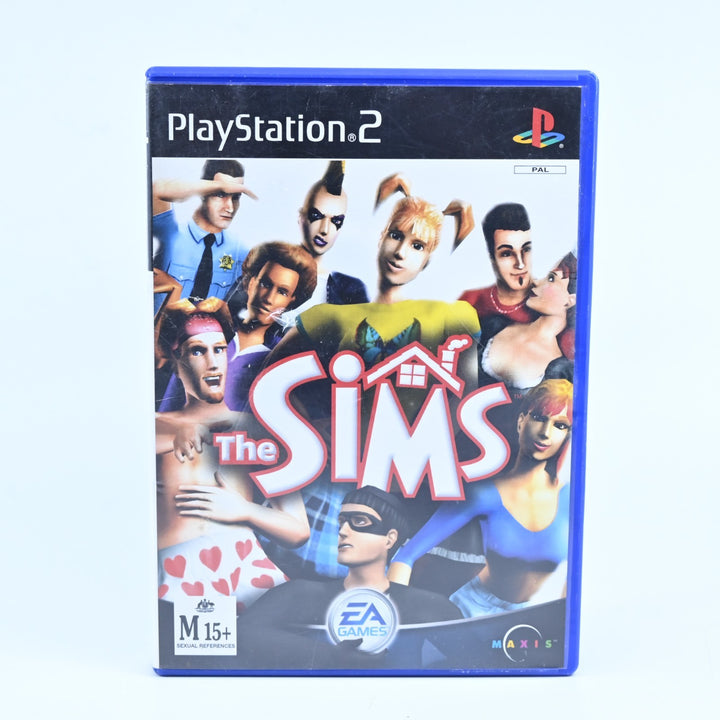 The Sims - Sony Playstation 2 / PS2 Game + Manual - PAL - MINT DISC!