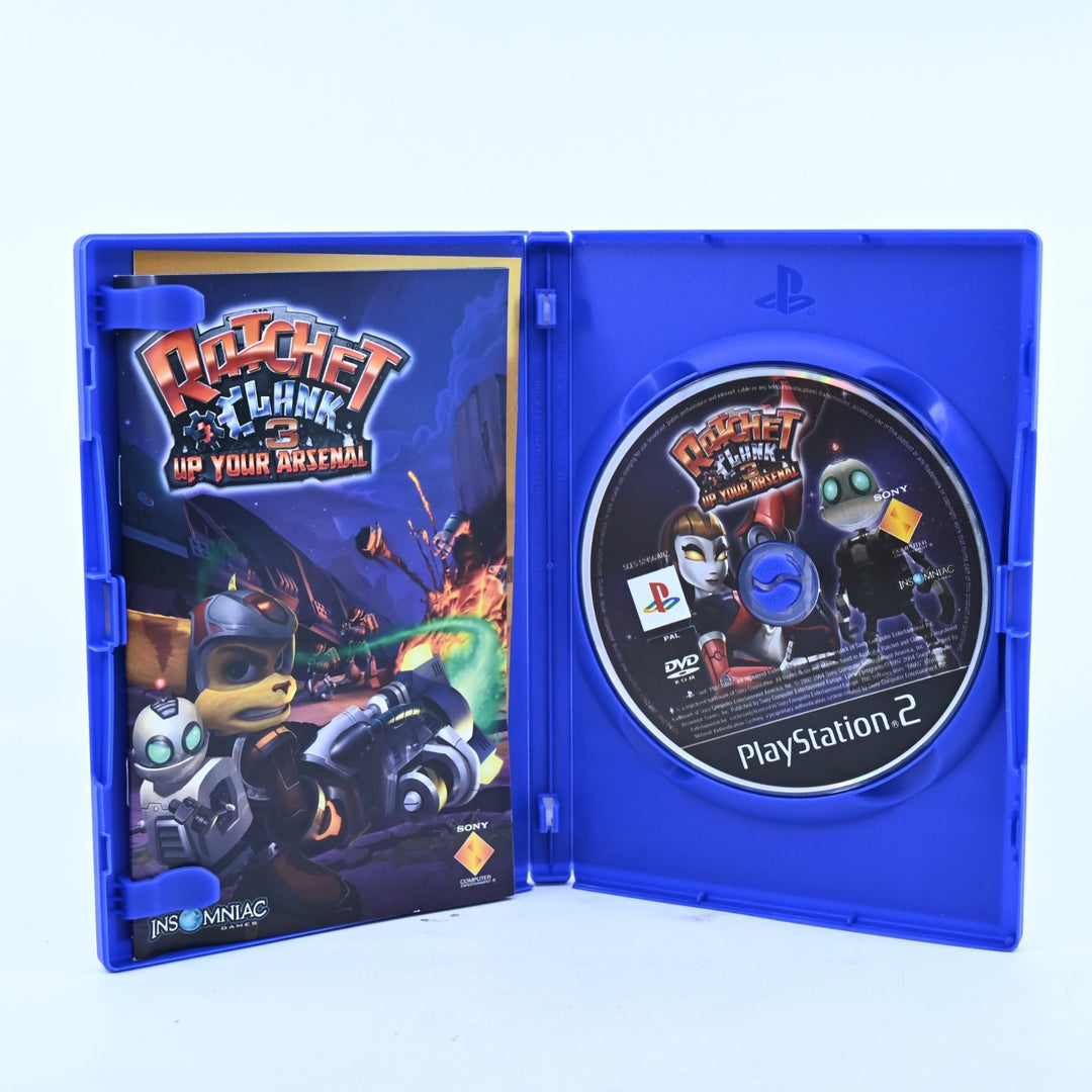 Ratchet &amp; Clank 3: Up Your Arsenal - Sony Playstation 2 / PS2 Game + Manual