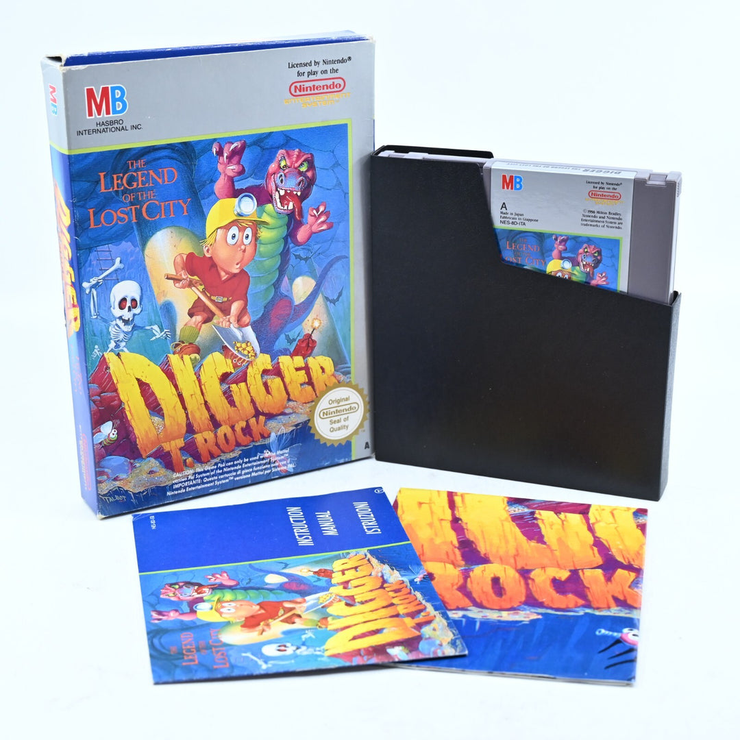 Digger T.Rock - Nintendo Entertainment System / NES Boxed Game - PAL