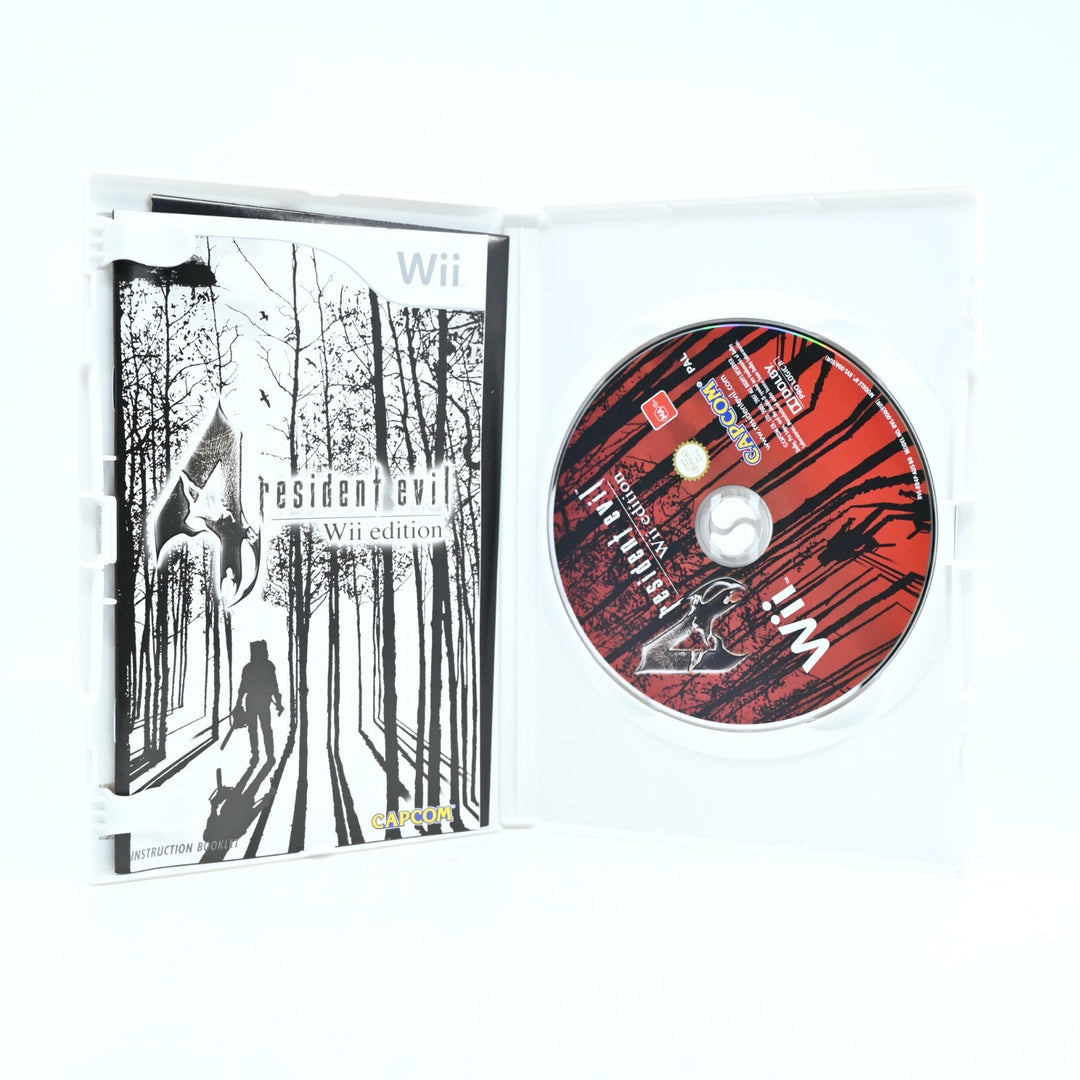 Resident Evil 4 - Nintendo Wii Game + Manual - PAL - MINT DISC!