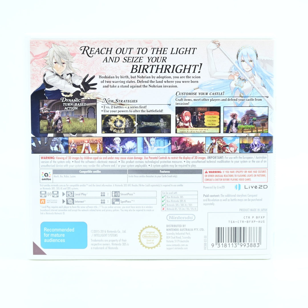 Fire Emblem Fates Birthright  - Nintendo 3DS Game - PAL - FREE POST!