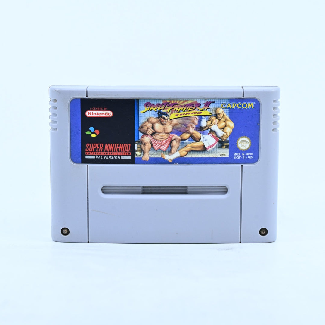 Street Fighter II Turbo - Super Nintendo / SNES Game - PAL - FREE POST!