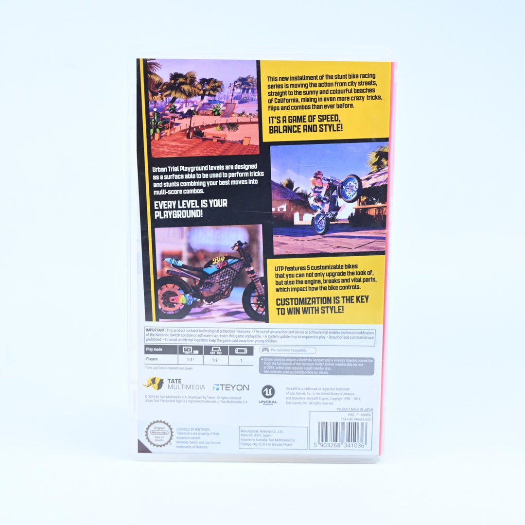 Urban Trial Playground - Nintendo Switch Game - FREE POST!