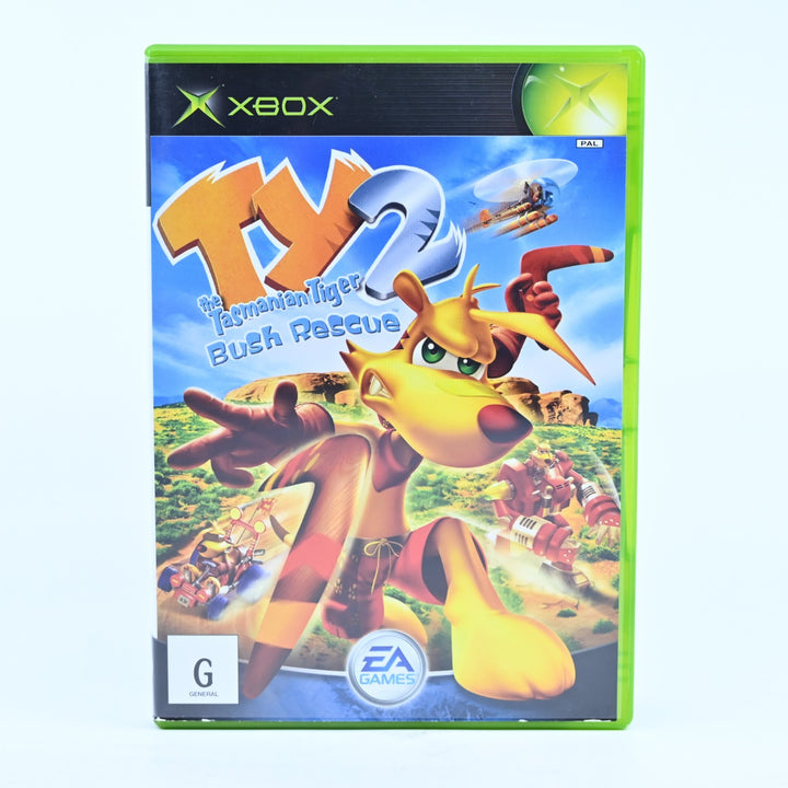 Ty the Tasmanian Tiger 2 Bush Rescue - Original Xbox Game + Manual - PAL