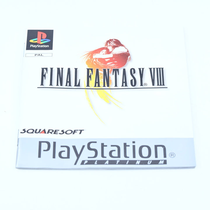 Final Fantasy VIII 8 - Sony Playstation 1 / PS1 Game + Manual - PAL - MINT DISCS