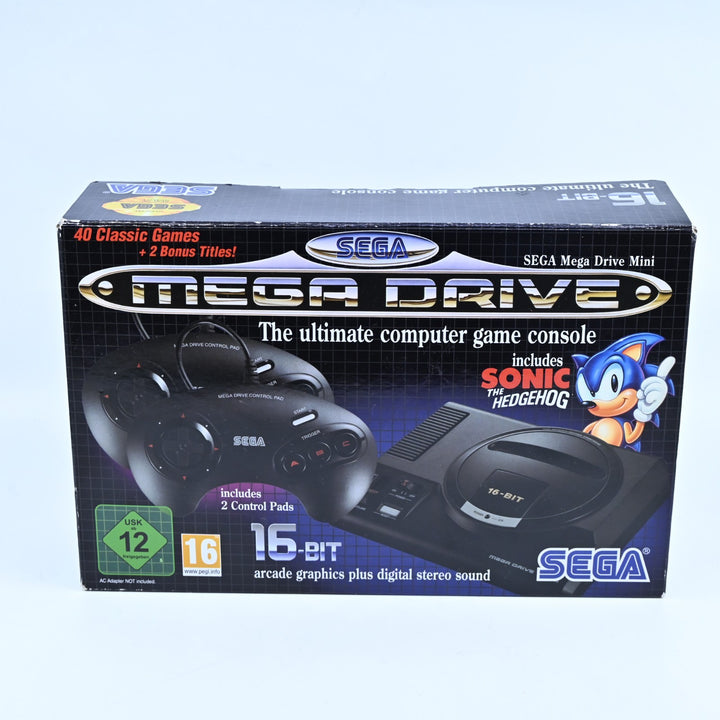 Mega Drive Mini - Sega Mega Drive Boxed Console - PAL - FREE POST!