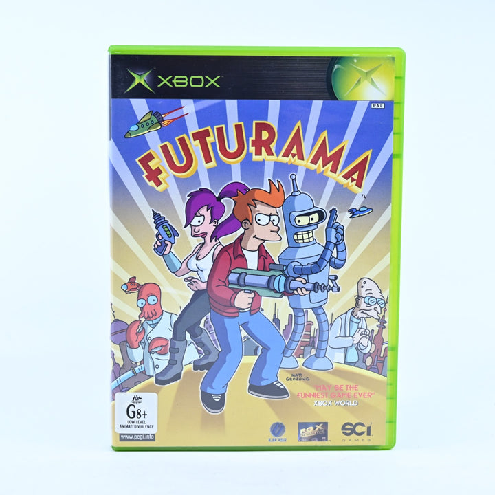 Futurama - Original Xbox Game + Manual - PAL - MINT DISC!