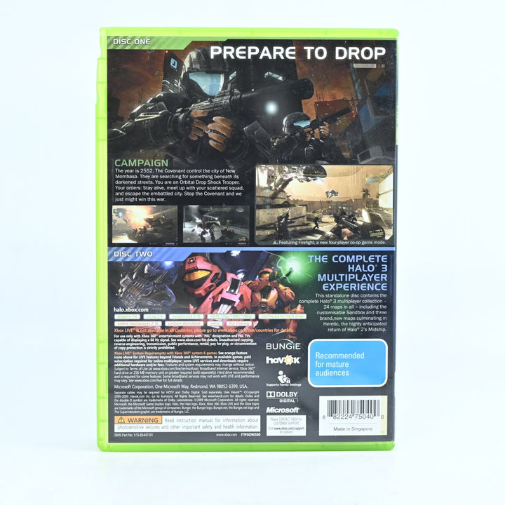 Halo 3 ODST - Xbox 360 Game - PAL - MINT DISC!