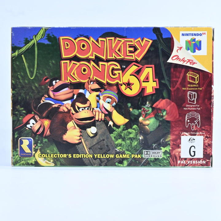 Donkey Kong 64 - N64 / Nintendo 64 Boxed Game - PAL - EXCELLENT CONDITION
