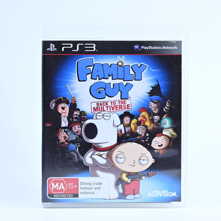 Family Guy - Back To The Multiverse - Sony Playstation 3 / PS3 Game + Manual