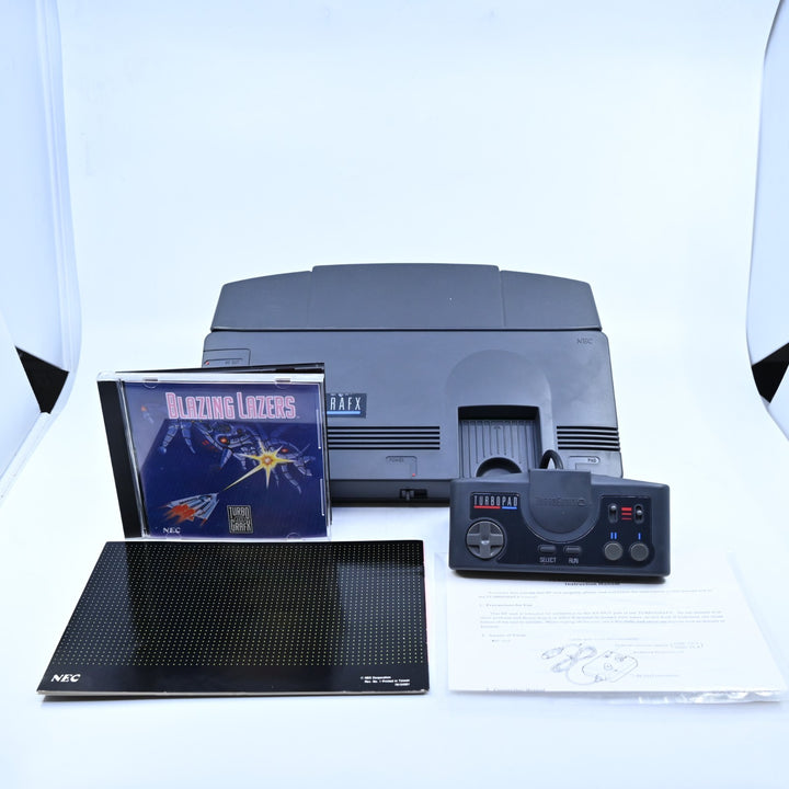 NEC Turbografx-16 Boxed Console / PC Engine + Accessory Kit - NTSC-U/C