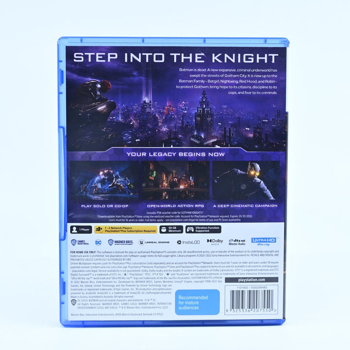 Gotham Knights - Deluxel Edition - Sony Playstation 5 / PS5 Game - MINT DISC!