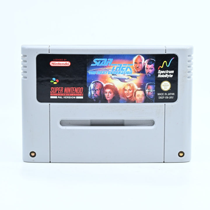 Star Trek The Next Generation - Super Nintendo / SNES Game - PAL - FREE POST!