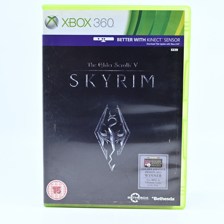 The Elder Scrolls V: Skyrim - Xbox 360 Game + Manual + Map! - PAL - FREE POST!