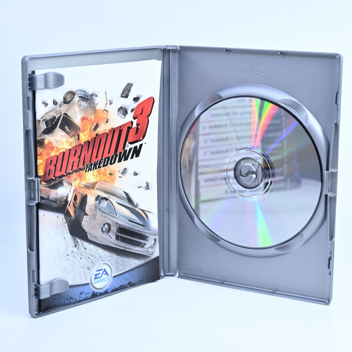 Burnout 3: Takedown - Sony Playstation 2 / PS2 Game + Manual - PAL - NM DISC!