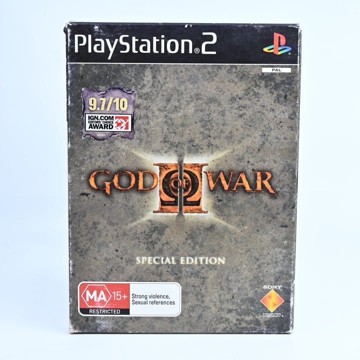 God of War II - Special Edition - Sony Playstation 2 / PS2 Game + Manual - PAL