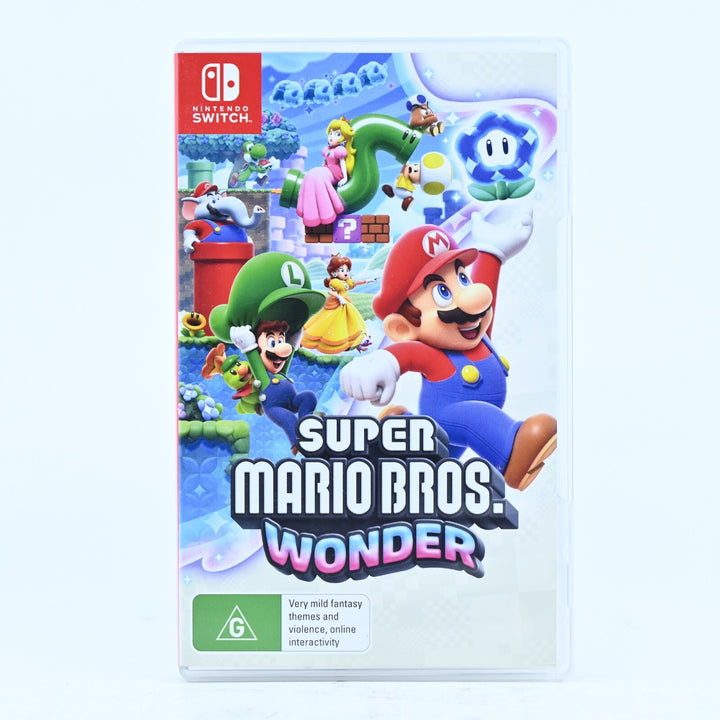 Super Mario Bros. Wonder - Nintendo Switch Game - FREE POST!