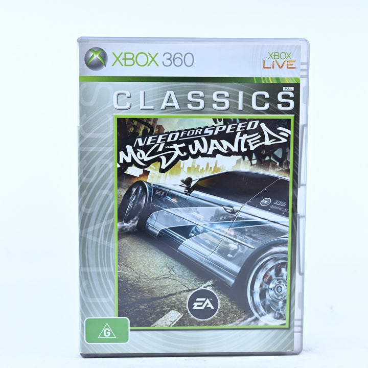 Need for Speed: Most Wanted - Xbox 360 Game + Manual - PAL - MINT DISC!