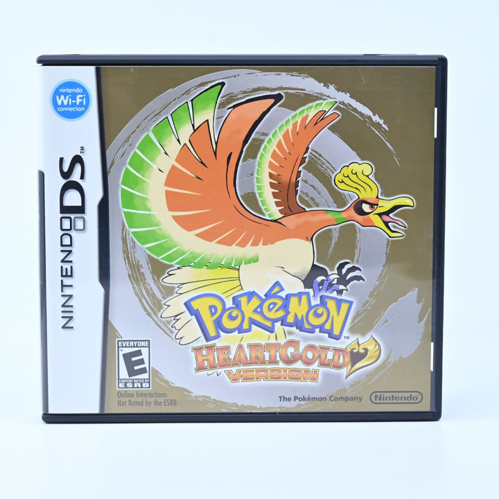 Pokemon HeartGold - Nintendo DS Game - Region Free + Manual - Heart Gold