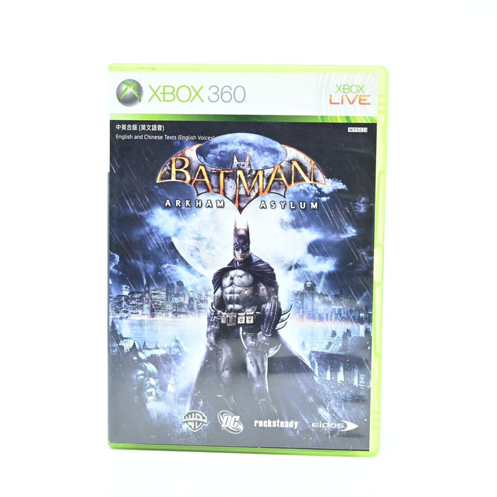 Batman: Arkham Asylum - Xbox 360 Game + Manual - MINT DISC!