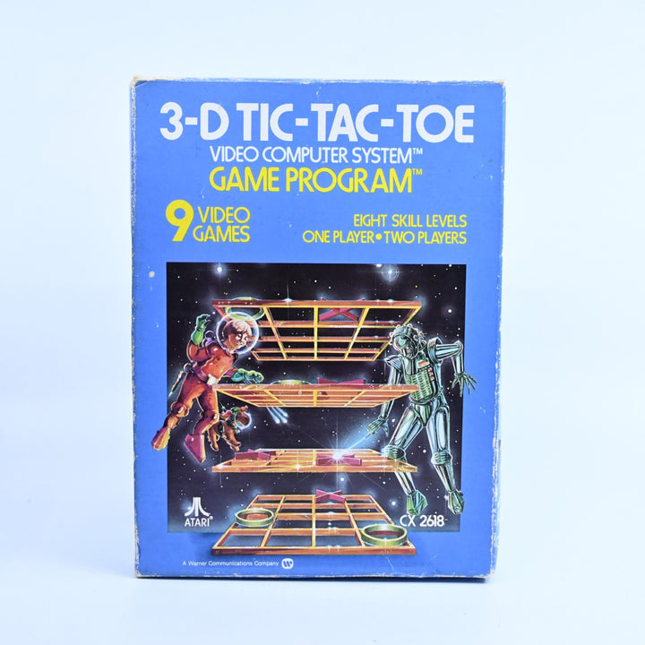 3D Tic-Tac-Toe - Atari 2600 Boxed Game - PAL - FREE POST!