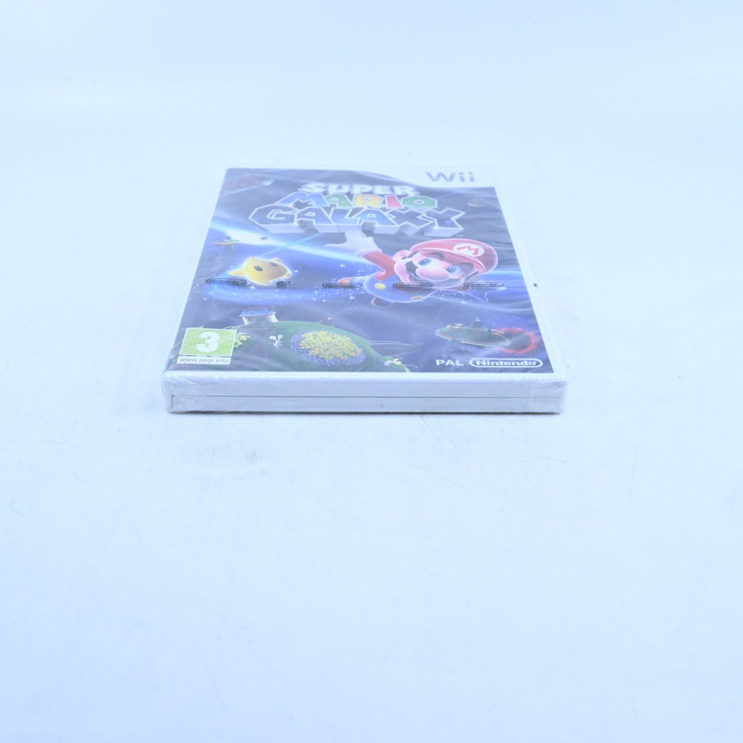 SEALED! Super Mario Galaxy - Nintendo Wii Game + Manual - PAL - MAKE OFFERS