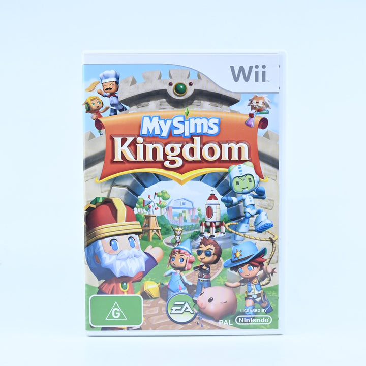 MySims Kingdom - Nintendo Wii Game + Manual - PAL - MINT DISC!