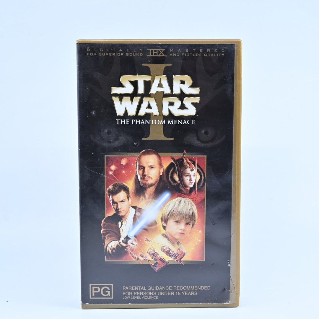 Star Wars Episode 1: The Phantom Menace - Digitally Remastered - 2000 - VHS